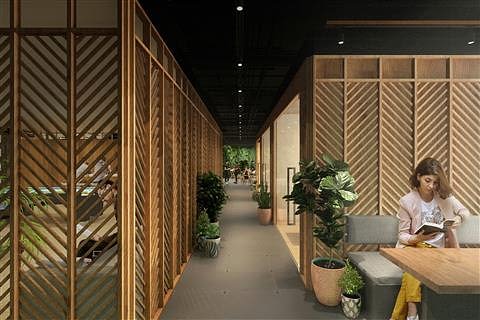 Office Interior Architecture Design.