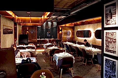 Restoran İç Mimari Tasarım.