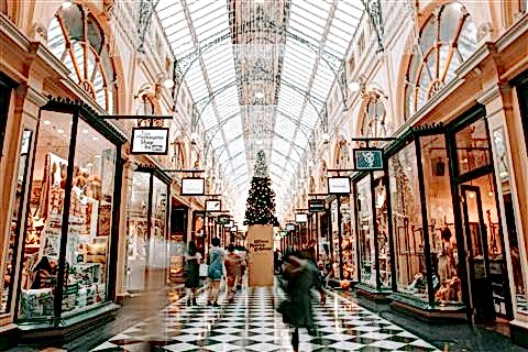 Store Interior Architectural Design.