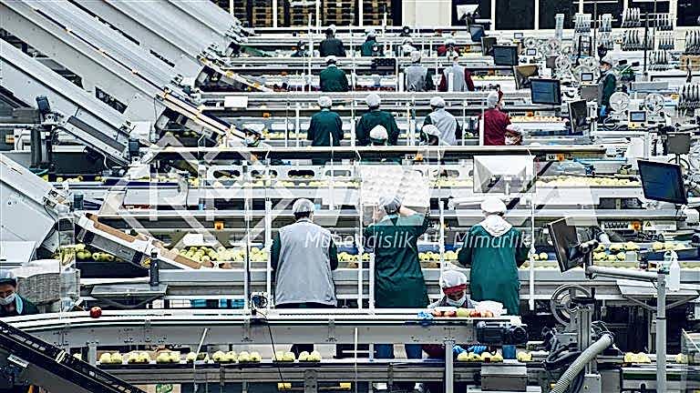 İşçi Sağlığı Düşünülerek Tasarlanan Fabrikalar.
