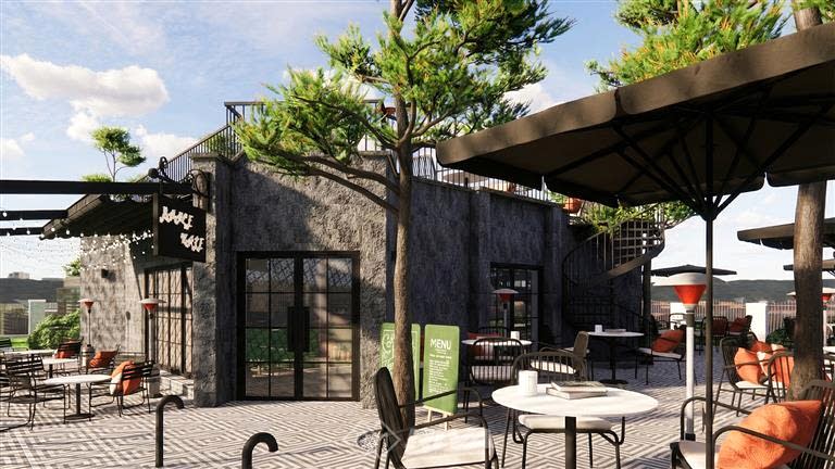 Bahçe Kale Cafe Projesi.